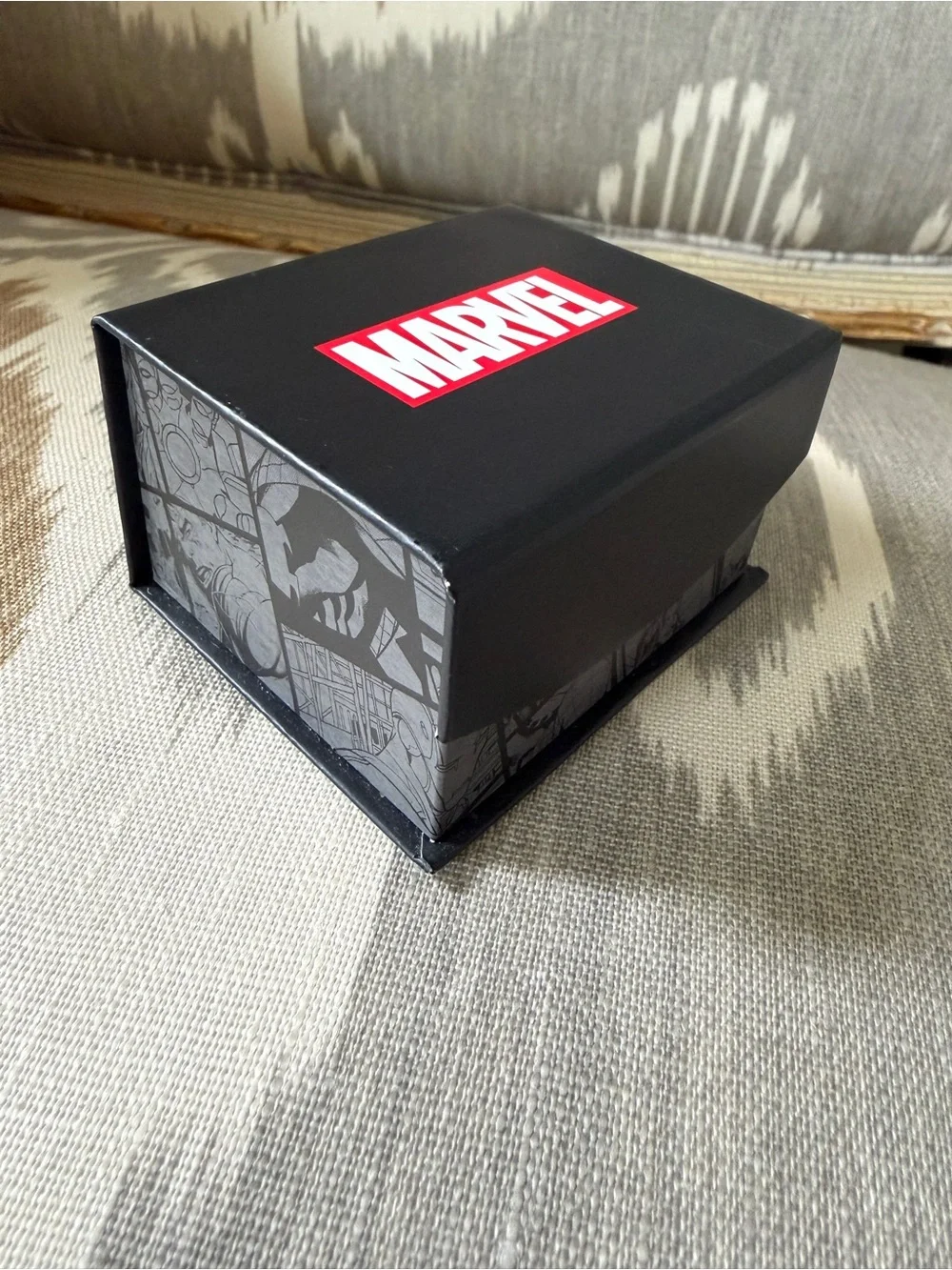 🔨 Marvel THOR Silver Cufflinks Inc. Like New in Box Comic Theme Character Image